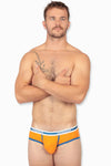 ENHANCE POP Brief Orange Blue