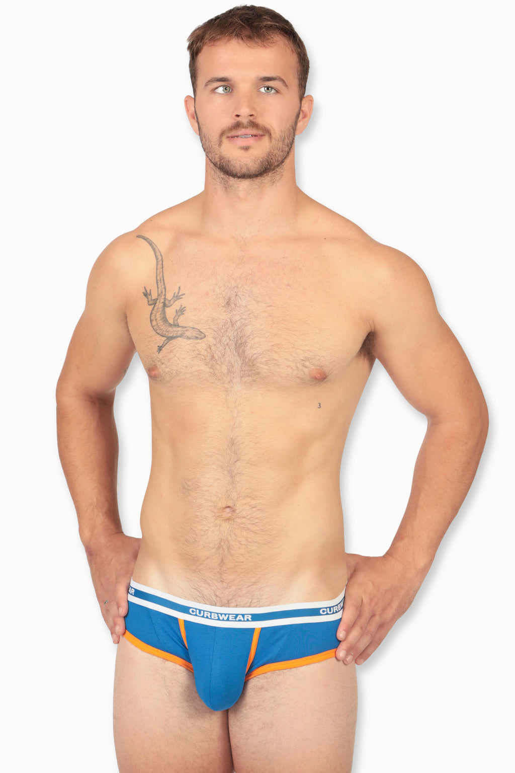 ENHANCE POP Brief Blue Orange