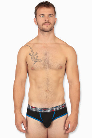 ENHANCE DOUBLE TAKE Brief Black Blue
