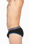 ENHANCE DOUBLE TAKE Brief Black Blue