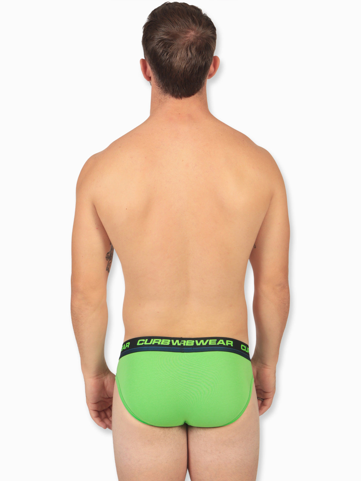SOHO NIGHTS Brief Lime Green