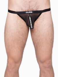 ENHANCE Bulge Mesh Jock Black