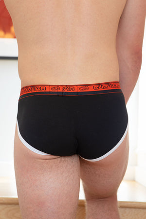 ENHANCE Classic Cotton Brief Black