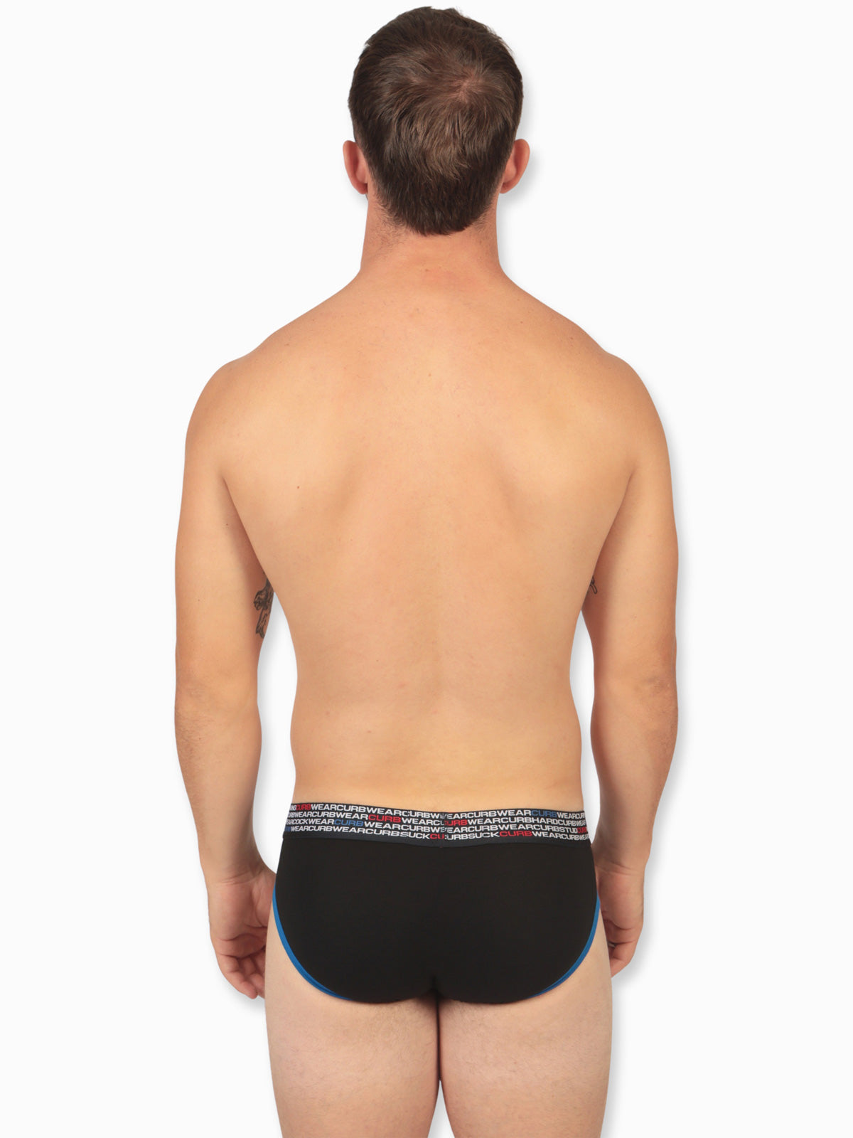 ENHANCE DOUBLE TAKE Brief Black Blue