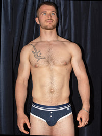 CHELSEA Button Brief Navy
