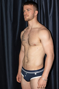 CHELSEA Button Brief Navy