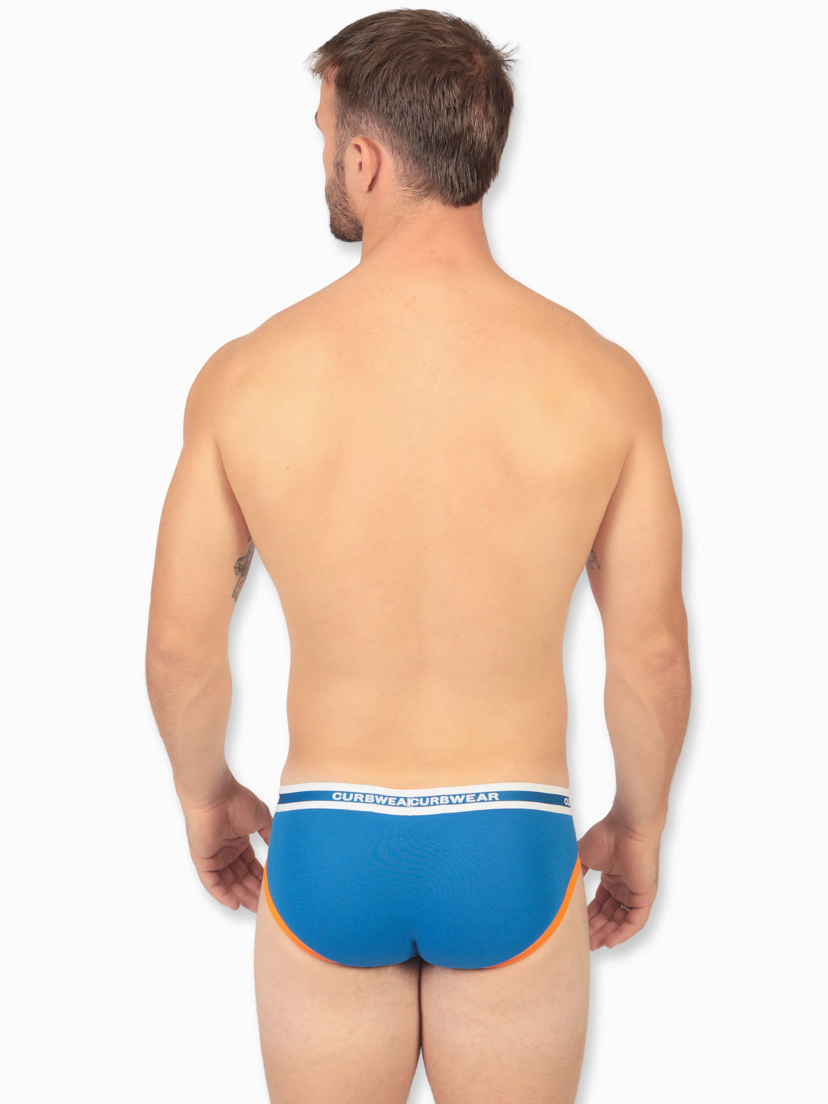 ENHANCE POP Brief Blue Orange