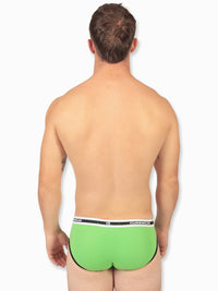ENHANCE POP Brief Lime Green