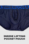 ENHANCE Double 'Instant Lift' Brief Navy
