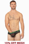 SOHO NIGHTS Brief Sheer Mesh
