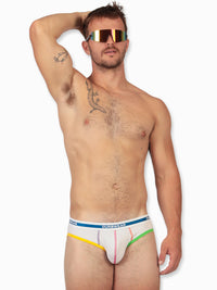 PRIDE EVERYDAY Brief White Multi