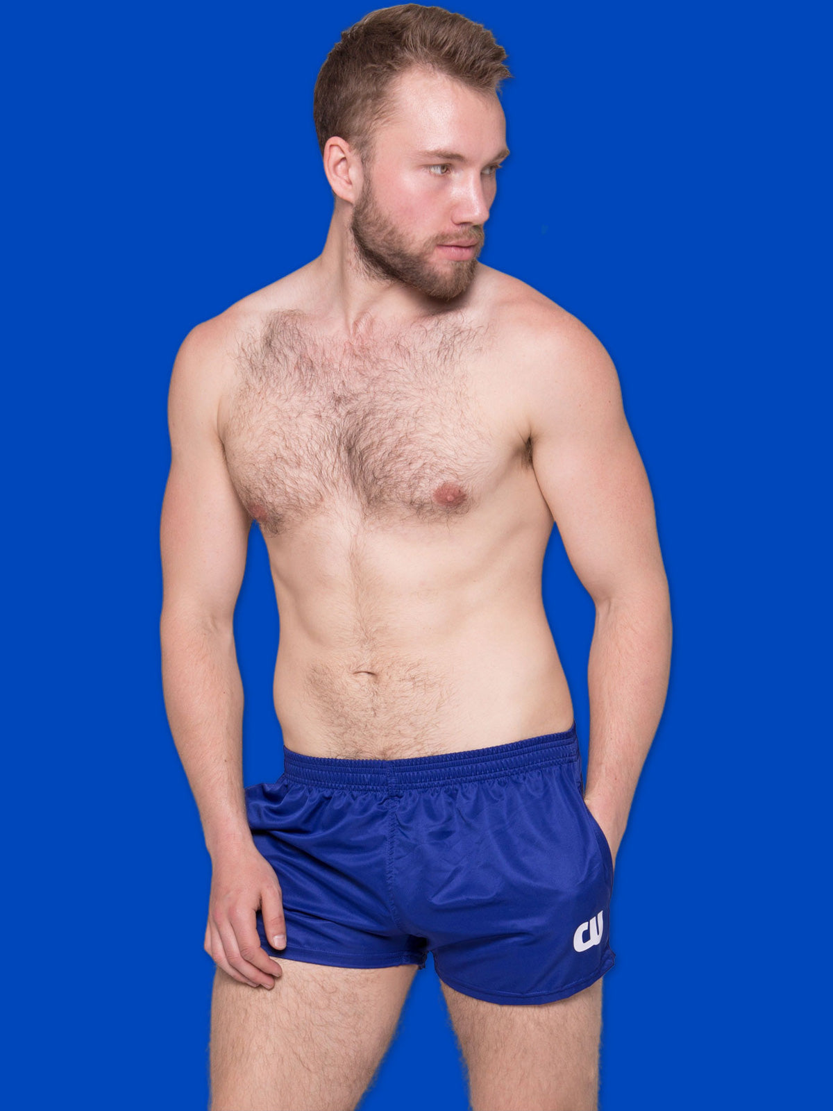 90s Short Blue