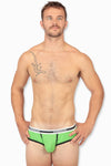 ENHANCE POP Brief Lime Green