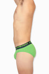 SOHO NIGHTS Brief Lime Green