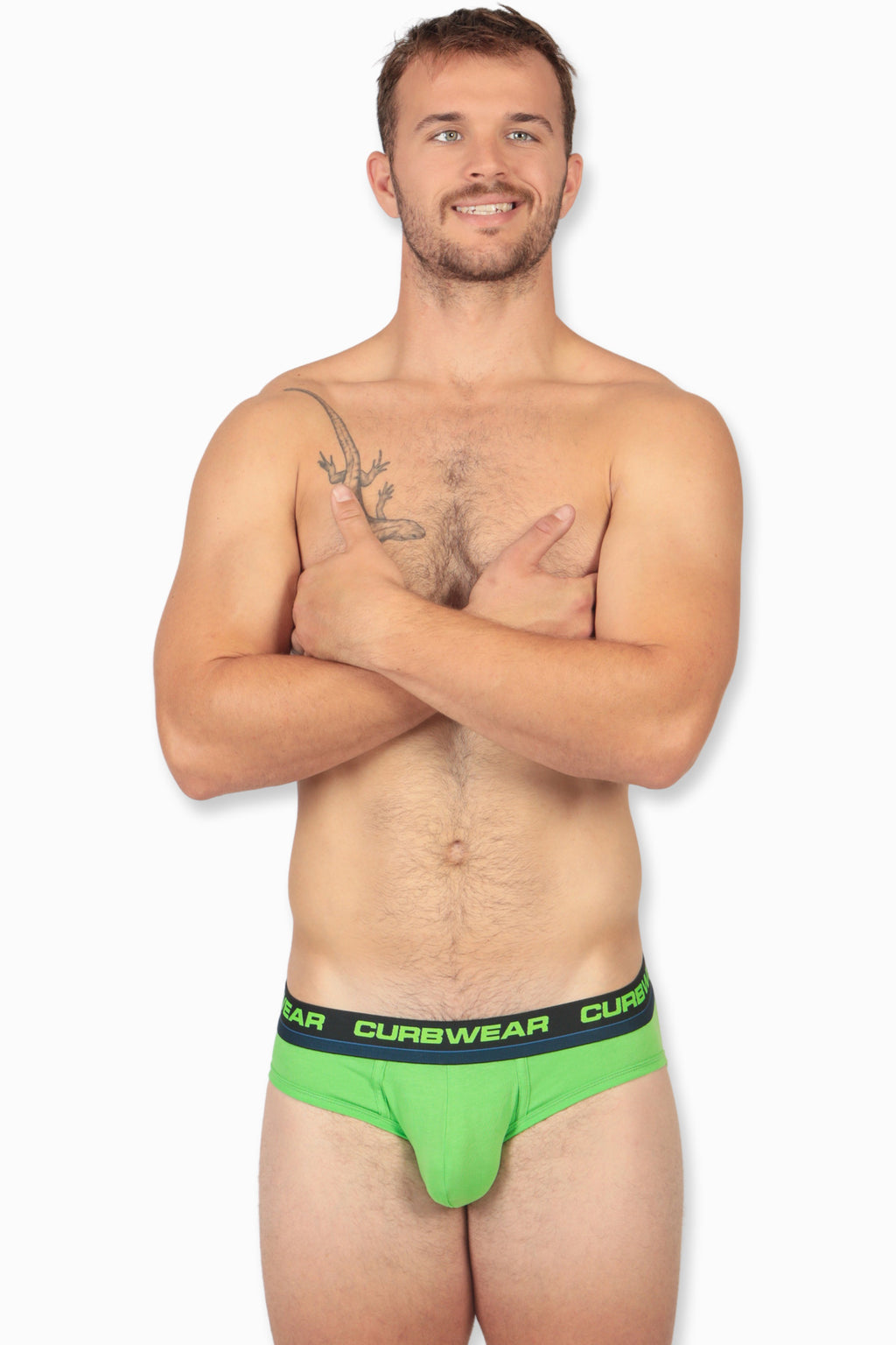 SOHO NIGHTS Brief Lime Green