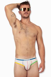PRIDE EVERYDAY Brief White Multi