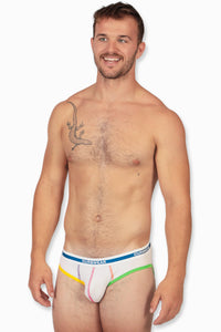 PRIDE EVERYDAY Brief White Multi