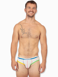 PRIDE EVERYDAY Brief White Multi