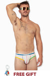 PRIDE EVERYDAY Brief White Multi