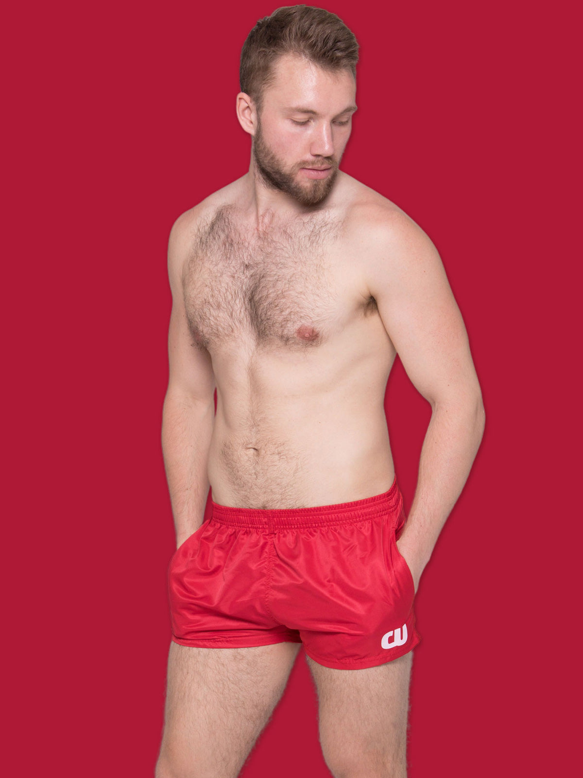90s Short Red