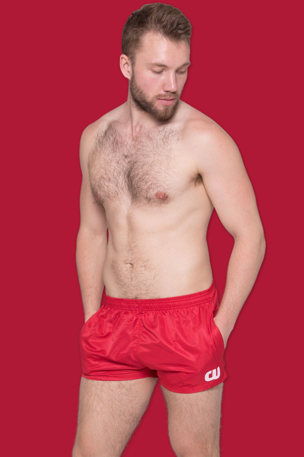 90s Short Red