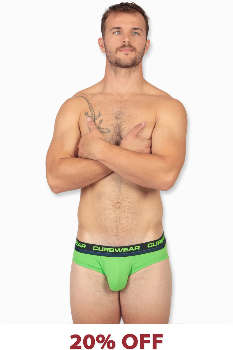 SOHO NIGHTS Brief Lime Green