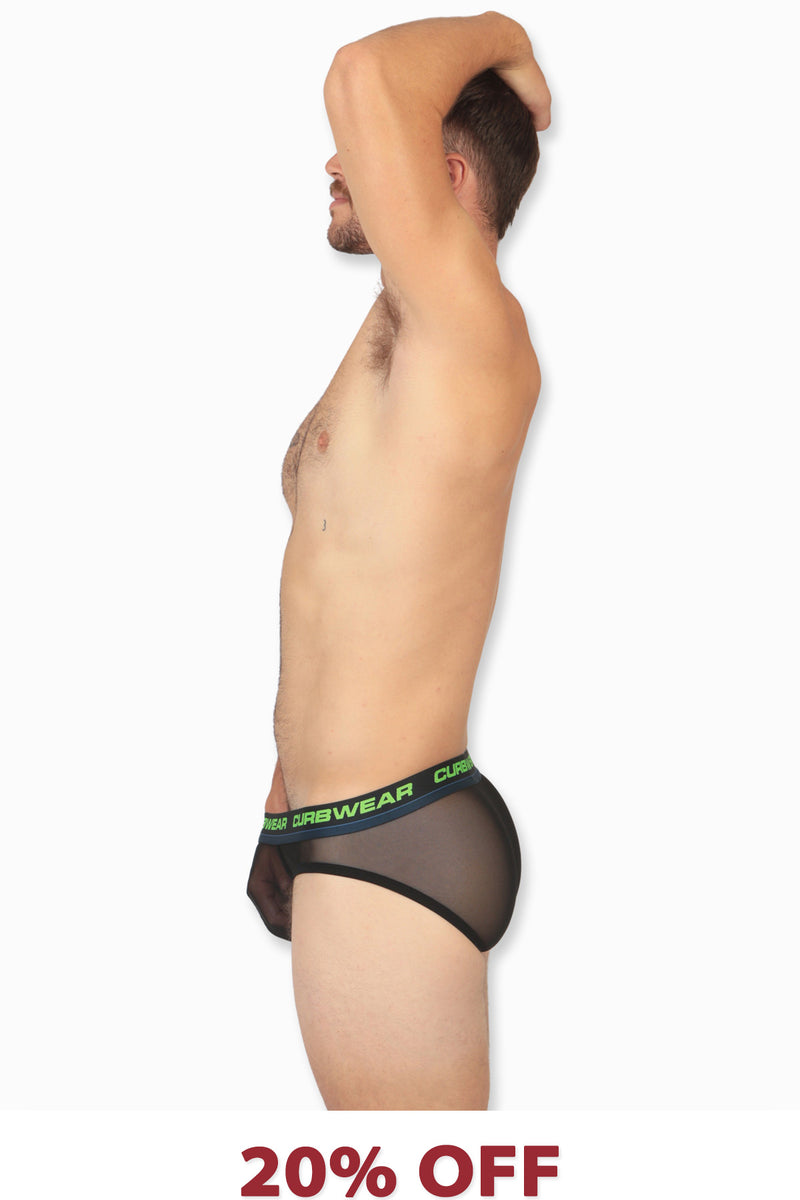 SOHO NIGHTS Brief Sheer Mesh