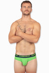 SOHO NIGHTS Brief Lime Green