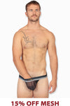 ID CODE Mesh Jock Navy