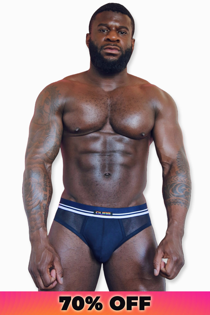 ID CODE Mesh Brief Navy